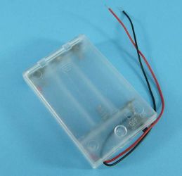 3xAA UCHWYT BATERII Z POK.+WYŁ.CLEAR T-2