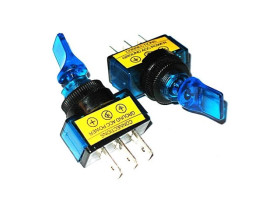 Przełącznik LIZAK ASW-14D 12V DC podświetlany ON-OFF