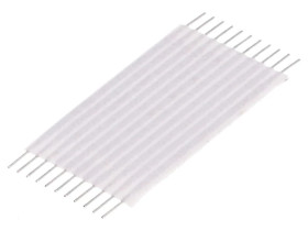 Złącze zwora elastyczna R.taśmy 1,27mm L 25,4mm proste 1437130-6