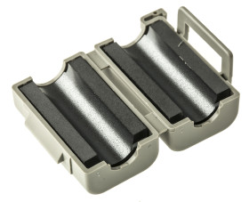 Tuleja ferrytowa średnica otworu 8.5mm Tłumienie zakłóceń elektromagnetycznych otwory: 1 Rdzeń kabla A5 Tak Essentra