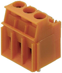 Weidmüller 1697130000 Zaciski śrubowe 4 mm² Ilość styków 3 czarny 100 szt.