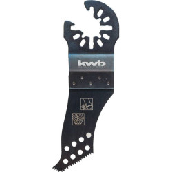 kwb 708450 plunge Saw Blade patented clamping Holes for fast cuts