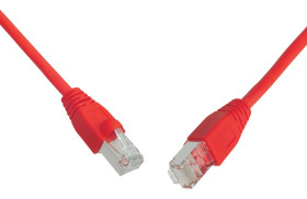 Patchcord CAT6 SFTP PVC 7m czerwony snag-proof C6-315RD-7MB