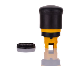 Przycisk, IP66, IP67, IP69K, kolor: Czarny, Eaton, RMQ Titan M22