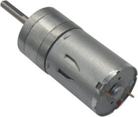 12V DC Motor with Gear - Long Shaft - 25GA370