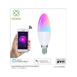 Woox R9075 Smart Żarówka WiFi LED RGB+CCT 5W E14