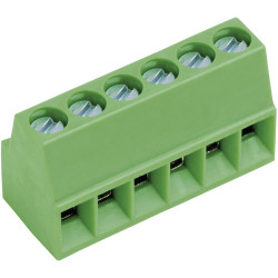 PTR Hartmann 50692100021E Screw Terminal 0.75mm&#xB2; 10 Pins Green