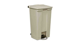 Pojemnik na odpady Legacy Step-On 87L, kolor: Beżowy, materiał: Plastikowy, Rubbermaid Commercial Products Pedał