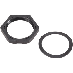 TruComponents 240924 Nut With Seal For USB Connector IP67 Counternut