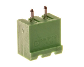 Gniazdo pinowe 2P 320V 12A zielone MSTBVA 2,5/ 2-G-5,08 1755736 /250szt./