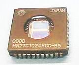 Pamięć EPROM 27C1024 PLCC 44 (UV) Hitachi (zam. 27C1024/27C102 /27PC210), 85ns
