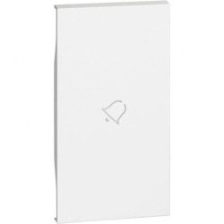 LIVING NOW MY HOME klawisz z symbolem dzwonek 2mod. biały KW01MH2D