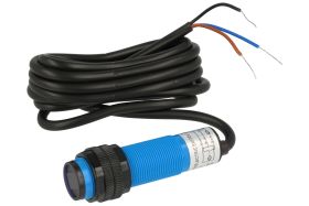 Czujnik; fotoelektryczny; G18-D10PK; PNP; NO; odbiciowy; 0,1m; 10÷30V; DC; 200mA; cylindryczny plastikowy; fi 18mm; z przewodem