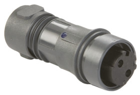 Złącze wielostykowe przemysłowe 2-pinowe Montaż na kablu Gniazdo Bulgin