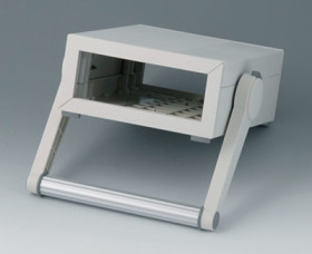 ABS enclosure, (L x W x H) 130 x 185 x 74 mm, gray white (RAL 9002), IP40, B2213117