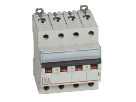 Wyłącznik nadprądowy B 16A 4P 6kA S304 DX3 407624 LEGRAND