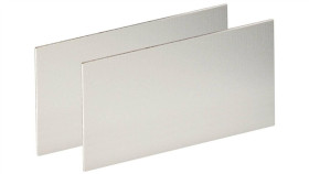 87412100 Panel Przedni Seria: Alurail Naturalny Aluminium X: 101,8Mm
