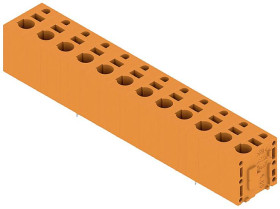 Weidmüller 2774860000 Zacisk sprężynowy 2.5 mm² Ilość styków 12 pomarańczowy 15 szt.