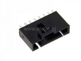 WZ 08S wtyk jednorzęd prosty z zatrzaskiem