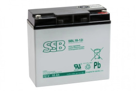 Akumulator VRLA AGM 12V 18Ah (żywotność 10-12lat) SBL18-12i