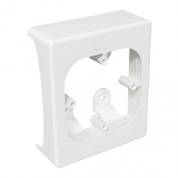 Nośnik osprzętu listwy do gniazdka podwójnego LE 60x20mm biały KOPOS