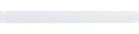 Blind plate, aluminum, (H) 44 mm, 1 U, PBPA19001UNF