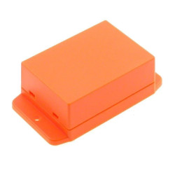 Obudowa 70x51, h=30mm ABS, UL94HB, z mocowaniem, pomarańczowa