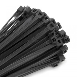 Opaska kablowa zaciskowa 3,5mm 300mm UV 300/3,5 czarna OPZ3.5*300/UV /100szt./