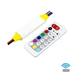 Sterownik z pilotem radiowym do taśmy LED RGBW