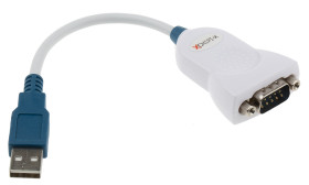 Kabel konwertera złącze A USB A złącze B DB-9 rodzaj A Męskie rodzaj B Męskie standard USB 2.0 FTDI Chip