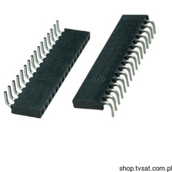 SQT-116-01-L-S-RA Socket 16P Bend Insert R=2mm THT SAMTEC