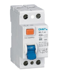 NL1-63/25/0,03 2P 25A 30mA AC Wyłącznik różnicowoprądowy (972174)