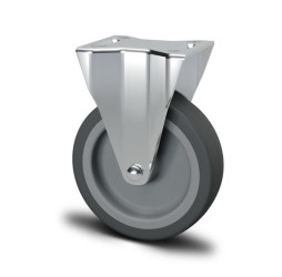 Koło samonastawne średnica kabla 50mm Pojedyncza śruba RS PRO 20kg wysokość całkowita 66mm