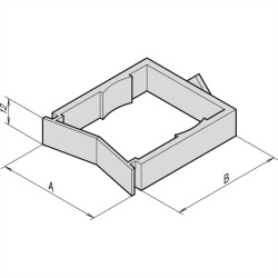 Organizer do kabli nVent SCHROFF 21101150 21101150, 1 szt.