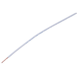 UniStrand H07Z-K 1.50mm&#xB2; White Equipment Wire 100M reel