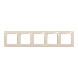 Ramka 5-krotna, beżowa, Sedna Design SDD312805