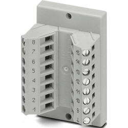 Implementation module, 15 pole, 2.5 A, 60 V, 2280307, DFLK-D15 SUB/B
