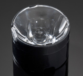 Soczewka LED punktowa 21.6 (Dia.) x 14.6mm, D 21.6mm, kąt widzenia 7 °, do użytku z OSRAM Golden DRAGON Plus Okrągły,