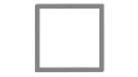 Ramka Wypełniająca Pojedyncza Serii Deco Szary Mat 27Drw-1