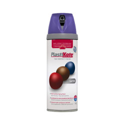 PlastiKote 440.0022116.076 Colour Twist &amp; Spray Satin Sumptuous Purple 400ml