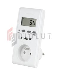 Gniazdo sieciowe z miernikiem zużycia energi