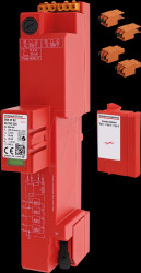 909440 Combined arrester, (4+0 configuration), incl. supply, space for