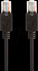 CCBW85100AT200 Patch cable, Cat.5e, U/UTP, 20 m, anthracite