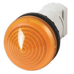 Kontrolka 250V Pomarańczowy Eaton średnica wycięcia 22.5mm Montaż panelowy