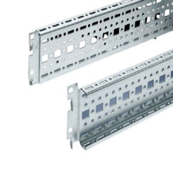 Szyna montażowa Sekcja dziurkowana 8612080 BJ Blacha stalowa Obudowa