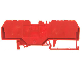 Złączka 4-przewodowa 4mm2 czerwona 281-663 /50szt./