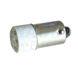 Żarówka sygn. LED Ba9s 230V AC/DC biała TRACON