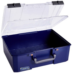 raaco 147255 Pojemnik na małe części CarryLite 150 5x10-0/DL (S x W x G) 413 x 148 x 330 mm niebieski 1 szt.