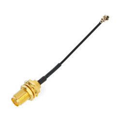 Przejściówka U.FL - RP-SMA - żeńska - 5cm - ITBP-0088