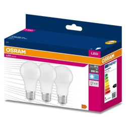 3PAK Żarówka LED E27 A60 8,5W = 60W 806lm 4000K Neutralna 200 OSRAM VALUE